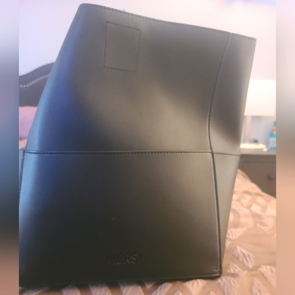 Mersi Demi Handbag. vegan leather